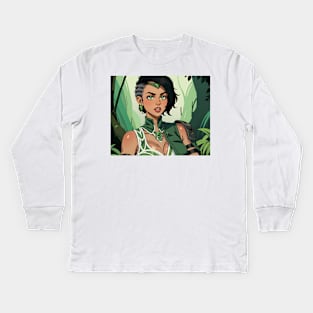 Vivien Reid - Pop Art Planeswalkers Kids Long Sleeve T-Shirt